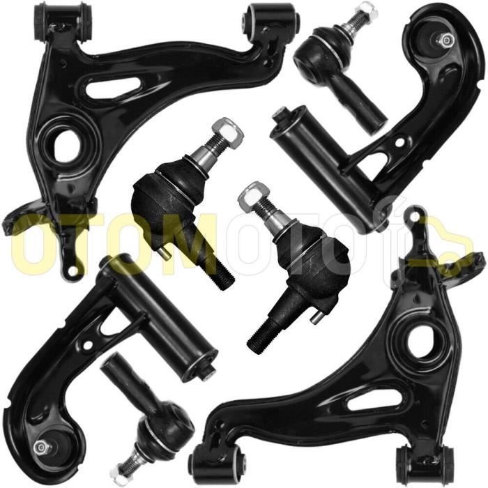 Bras de suspension avant pour MERCEDES C W202 S202 triangle, rotule, biellette 8 pièces
