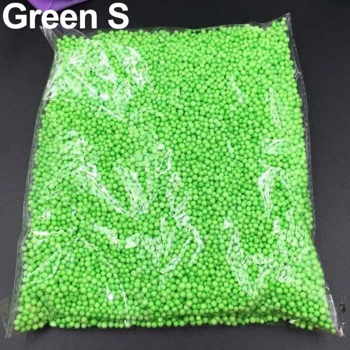 HT Polystyrène Styrofoam Coffret Cadeau Mousse Bouteille en Verre Diy Mini Perles Balles Vert S - HTBDH824A2530