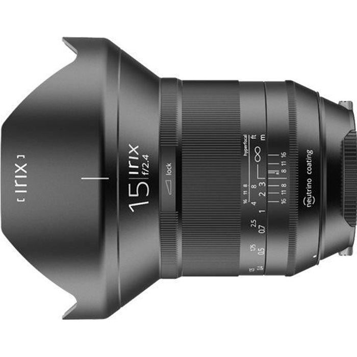 Irix Blackstone Objectif grand angle 15 mm f-2.4 Canon EF