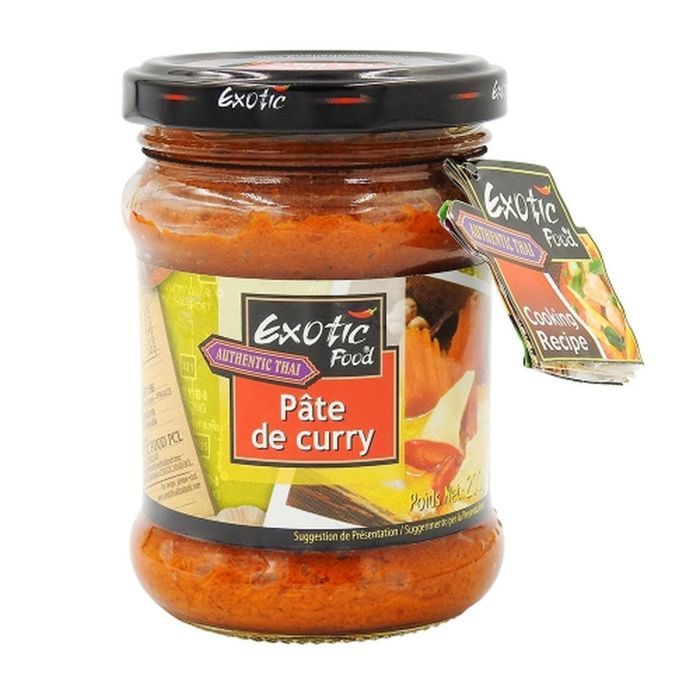 Pâte de curry jaune - Pot 200g