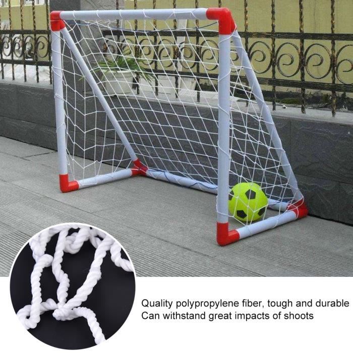 Dioche Filet de football Équipement net durable de poteau de football de filet de but de football 8 x 4ft
