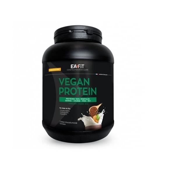 EAFIT Vegan protein - Chocolat amande 750 g
