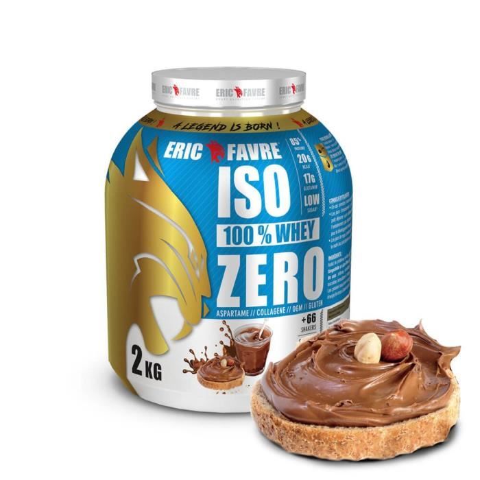 Eric Favre Iso 100% Whey Zero 2 kg - Chocotella