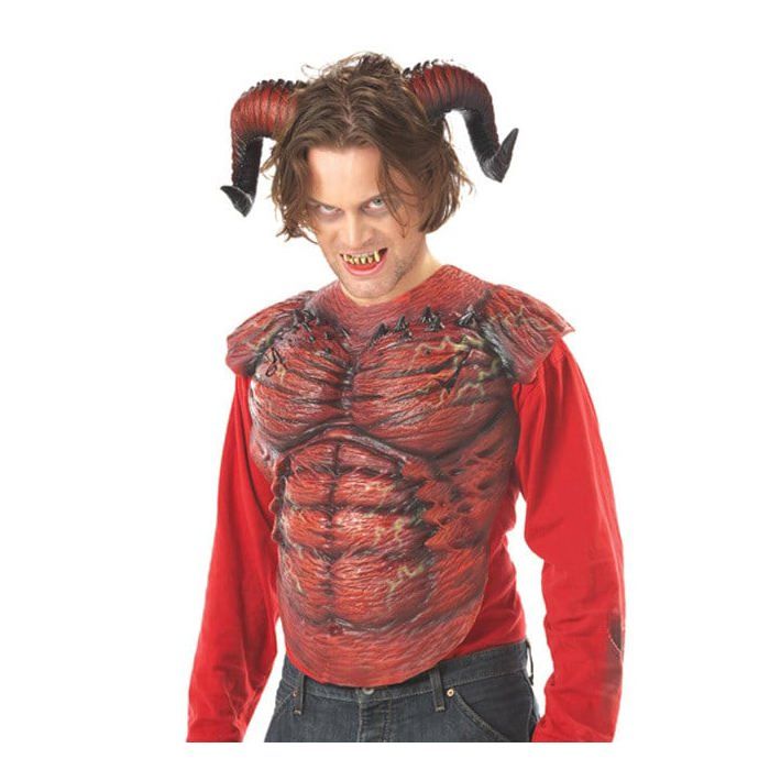 Cornes et dents de démon Halloween