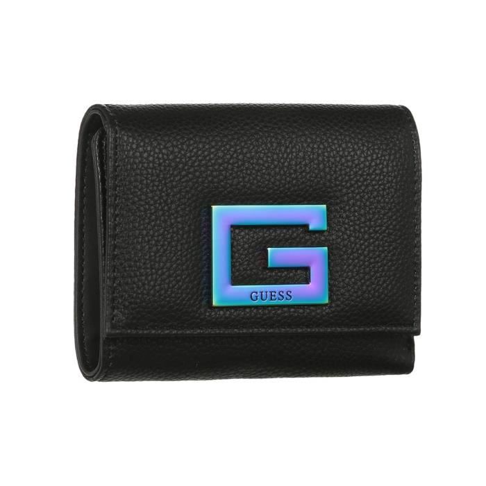GUESS Portefeuille Noir Femme