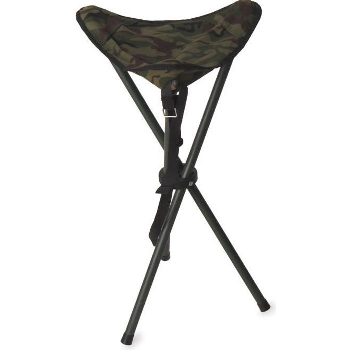 LINEAEFFE Siège pliable avec fourreau - Vert - 60x30 cm