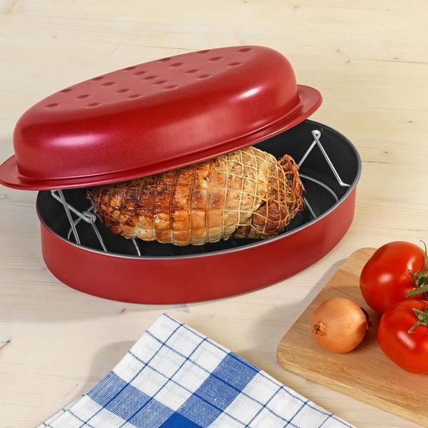 Rôtissoire Cuit Saveur 26 cm Bordeaux