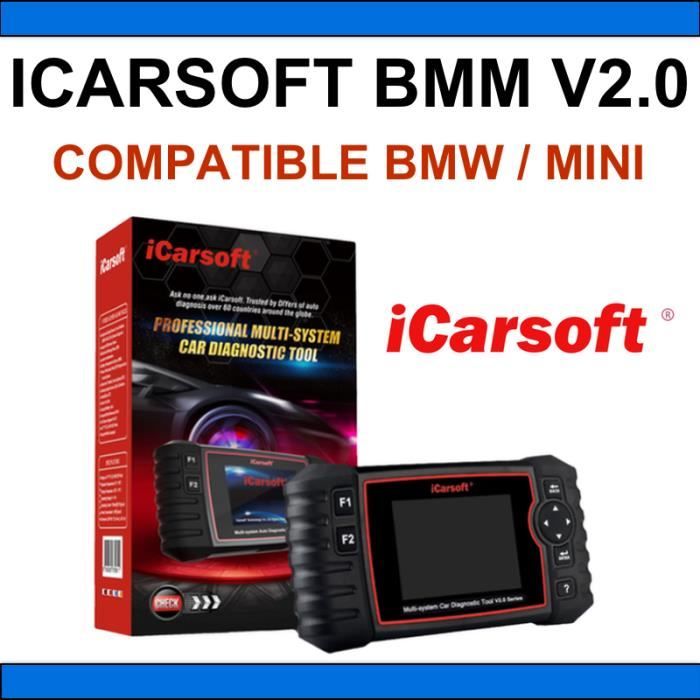 ✅ SCANNER ICARSOFT BMM V2.0 - Compatible BMW & MINI - DIS INPA SSS