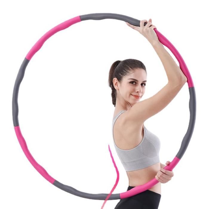 Hoop Cerceaux - 8 pièces emboîtables - Anneau de fitness stable pour adultes et adolescents