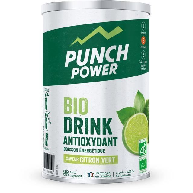 PUNCH POWER BIODRINK CITRON VERT ANTIOXYDANT - POT 500 G