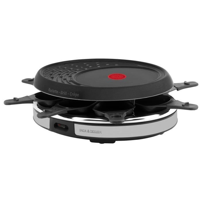 Tefal Déco 8 Inox & Design RE1378, 1050 W, 2 pièce(s), 32 pièce(s)