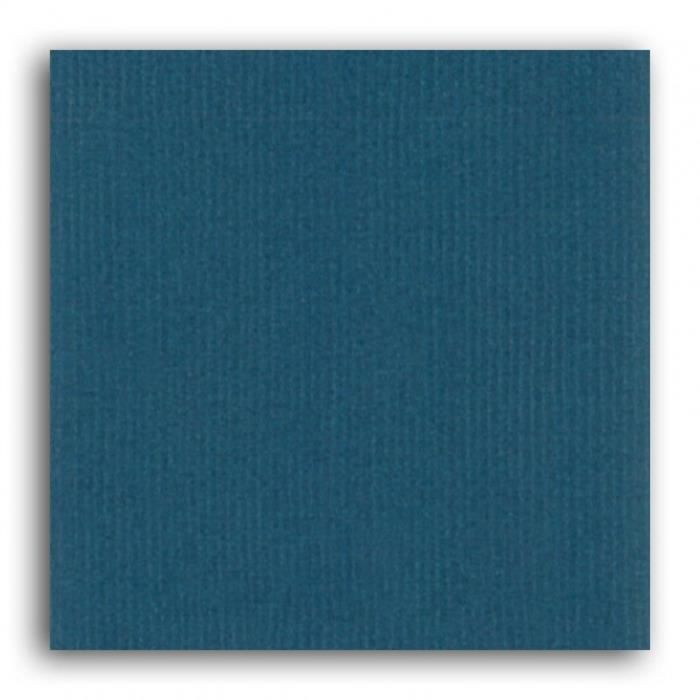 Papier uni 30x30 Mahé 2 'Toga' Bleu nuit