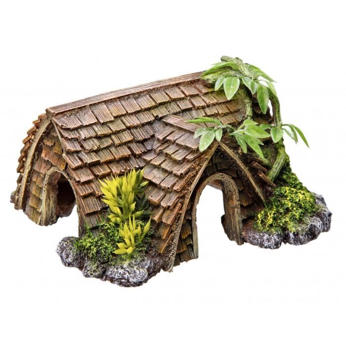 Cabane, décoration aquarium, Taille 150 x 140 x 80 mm-Vadigran 20,000000