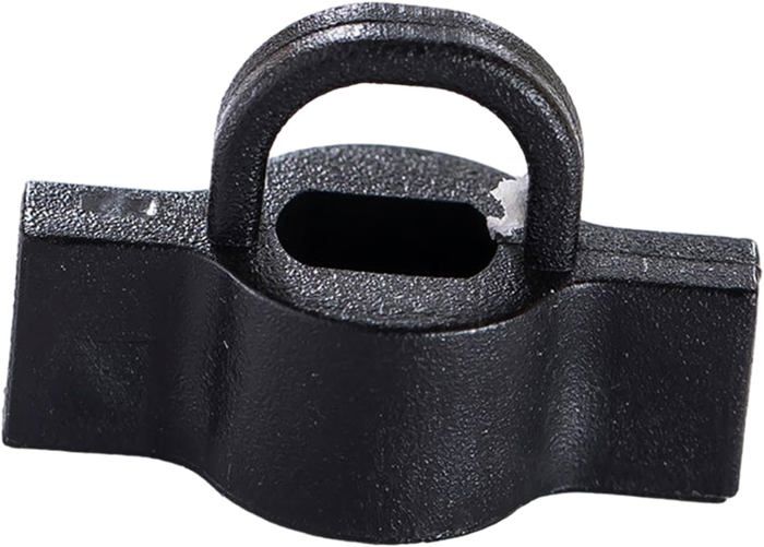 Fouet Popper De Remplacement - Chaîne Hybride Nylon Professionnelle, Noir, Pour Fouet De Discipline