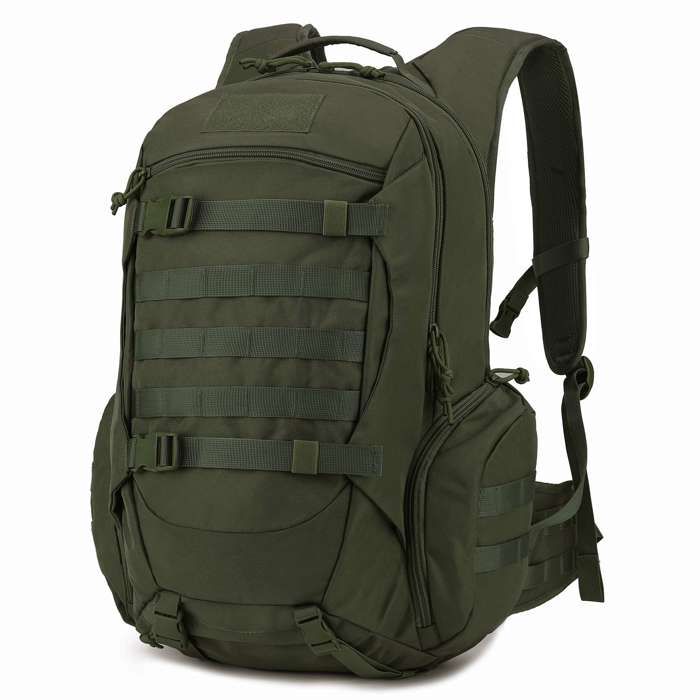 MARDINGTOP 35L sac à dos tactique avec housse de pluie pour adulte randonnée militaire camping