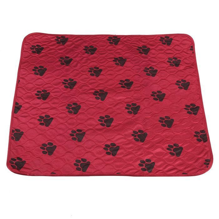 Comparer les prix de Alèses lavables rouges - 80 x 90 cm - Alèses pour chiots lavables en machine et réutilisables - Alèses imperméables pour dressage