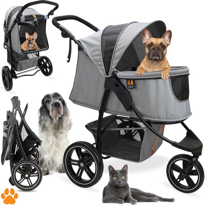 Poussette pour Chien Cooper My Duque 32 kg - Confort et Sécurité