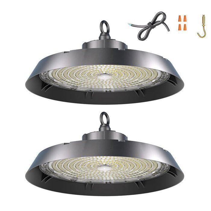 Projecteur LED UFO Pour Hall - 50W à 500W - IP65, 6500K Froid - Éclairage Industriel Intérieur/extérieur