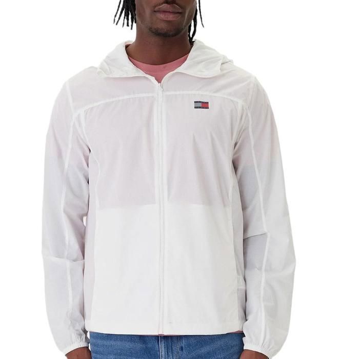 Veste Blanche Homme Tommy Hilfiger Outdoor Shell Veste Blanche Homme Tommy Hilfiger Outdoor Shell