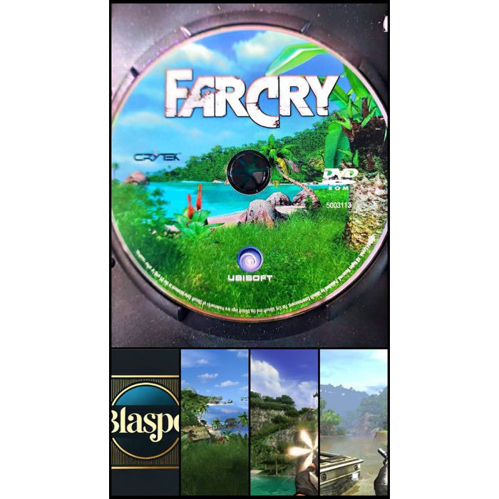 Far Cry Jeu PC Dvd-Rom Cd Seul Sans Boîtier Ubisoft Fps Action Aventure