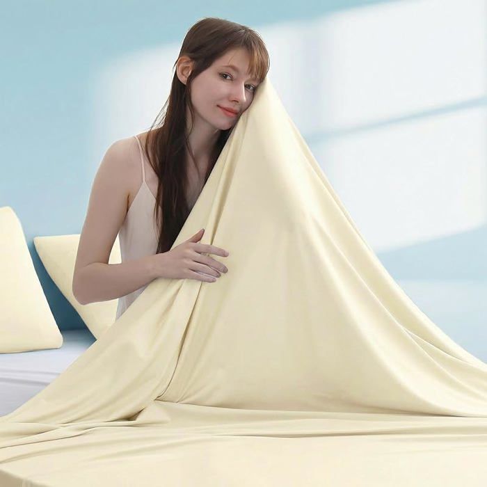 Coure Rafraichissante Arc-Chill 3.0 Coure Ete Légère Q-Max 0 5 Drap Rafraichissant Douce Fine et 200x220cm Beige