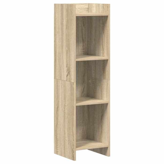 vidaXL Bibliothèque Chêne Sonoma 30 x 30 x 111 cm Bois dingénierie 8011277