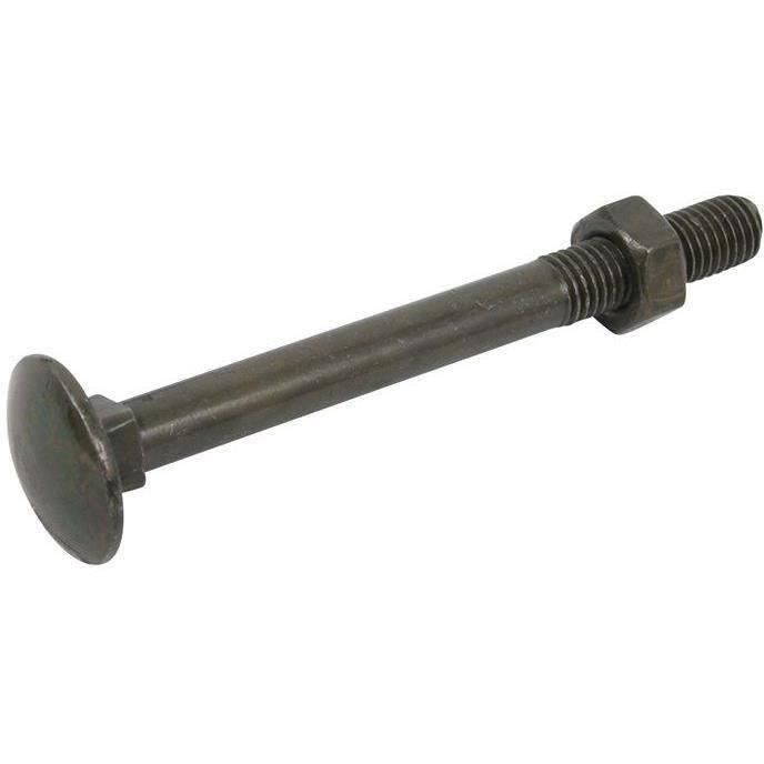 AFBAT - Boulons trcc 7 l.45mm noir x8