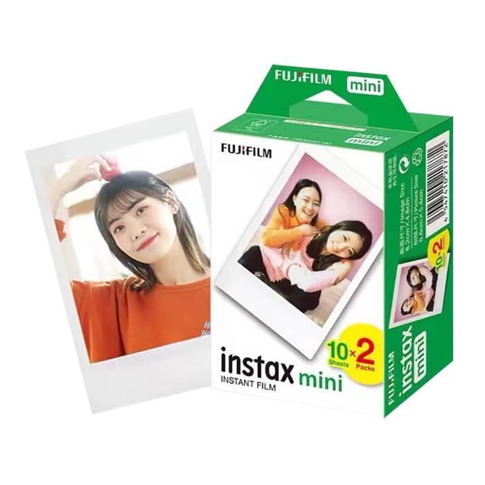 Vert-Fujifilm-Feuilles de papier photo blanc, pour appareil photo  instantané Instax Mini 11 9, 11 9 8 7 50s 9 - Cdiscount Beaux-Arts et  Loisirs créatifs