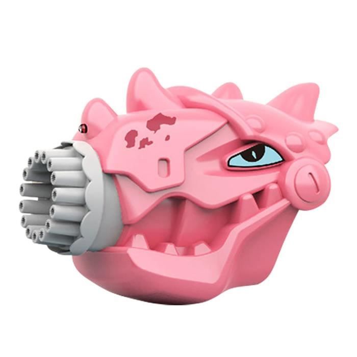 Pistolet À Bulles Pour Enfants, Machine À Bulles Dinosaure À 12 Trous