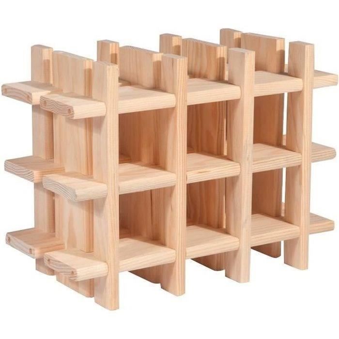 ASTIGARRAGA Casier range 9 bouteilles Rioja 32.5x43x22cm - vue 2