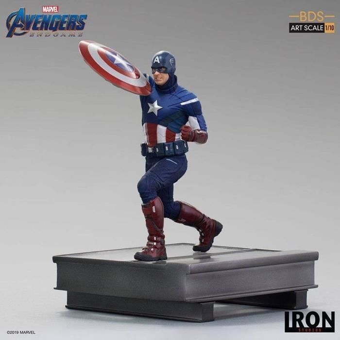 Figurine FINE COLLECTIBLES Marvel : Captain America 21 cm