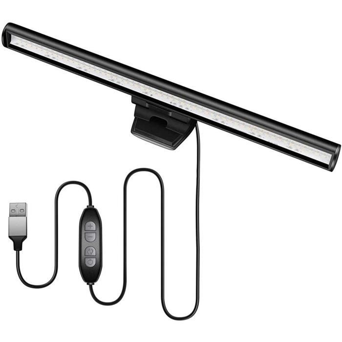 Lampes de bureau USB,lampe de lecture à écran LED pour ordinateur portable, lampe de lecture de protection des yeux,alimenté pa[560] - Cdiscount Maison