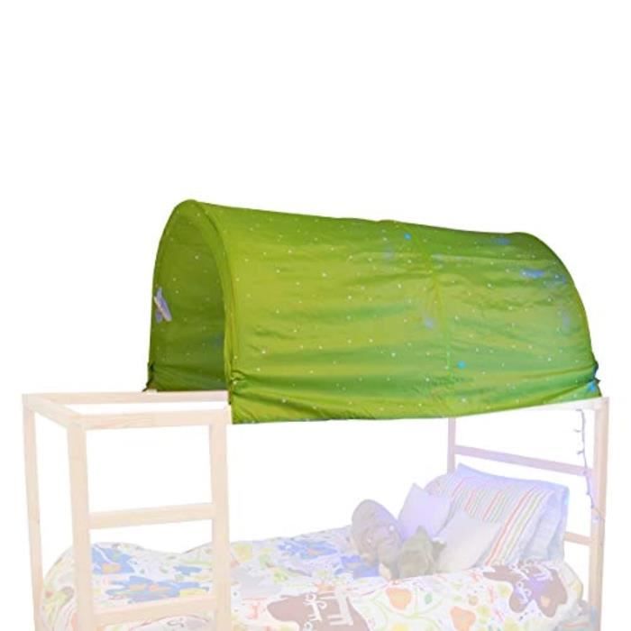 Monde De L Enfant Ikea Kura Lit Tente Turquoise Literie