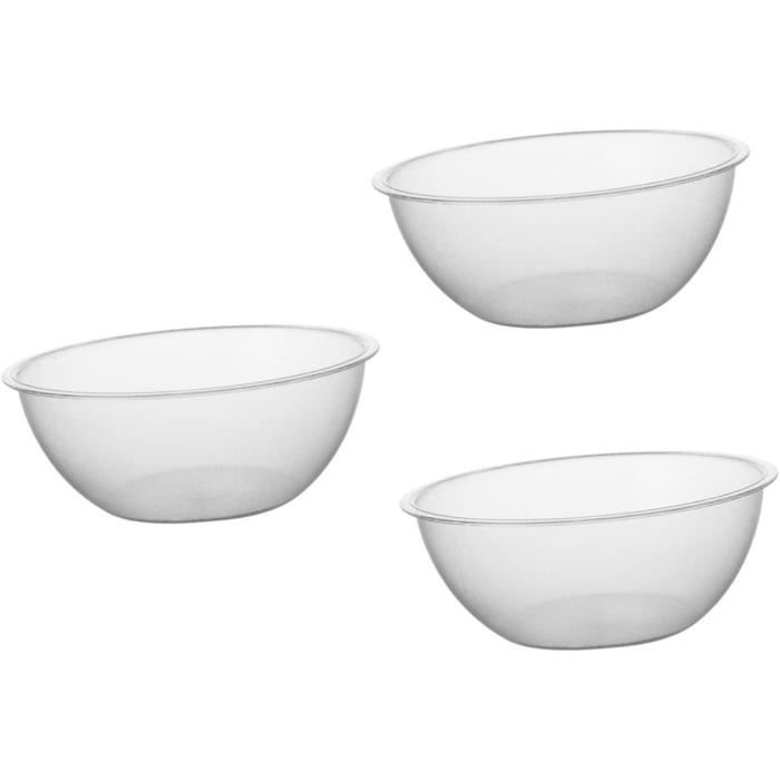 EMH Saladier Verre Soufflé 21 Cm - Bol à Fruits Déco Table