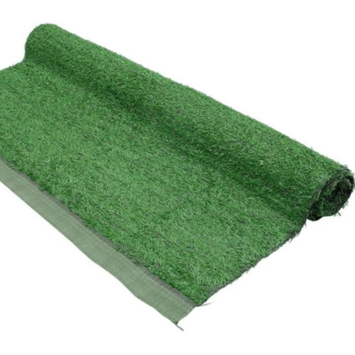 Tapis Gazon Artificiel 2x1m - Vert Pour Intérieur/Extérieur, Jardin Ou Terrasse
