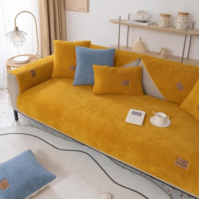 1 pièce de housse de Sofa Cover épaisse en velours Ultra doux, très extensible