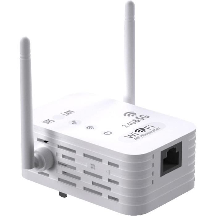 Amplificateur Signal WiFi 4W 2.4GHz EP-AB007 - Booster Portée Routeur Puissant Plug & Play