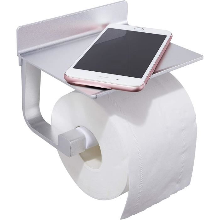 Porte Papier Toilette et Support WC Sans Perçage