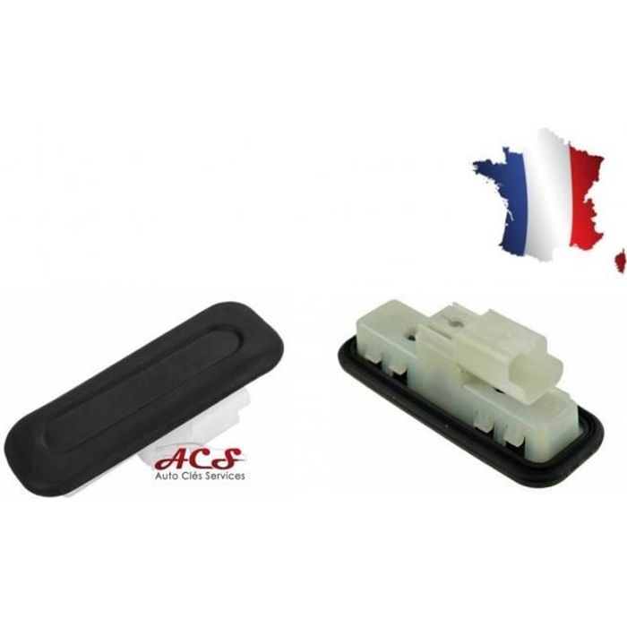 Interrupteur Déverrouillage Hayon Peugeot Citroën - 6490R3 9676028380 - Compatible 1007, 207, 308, C4 Picasso