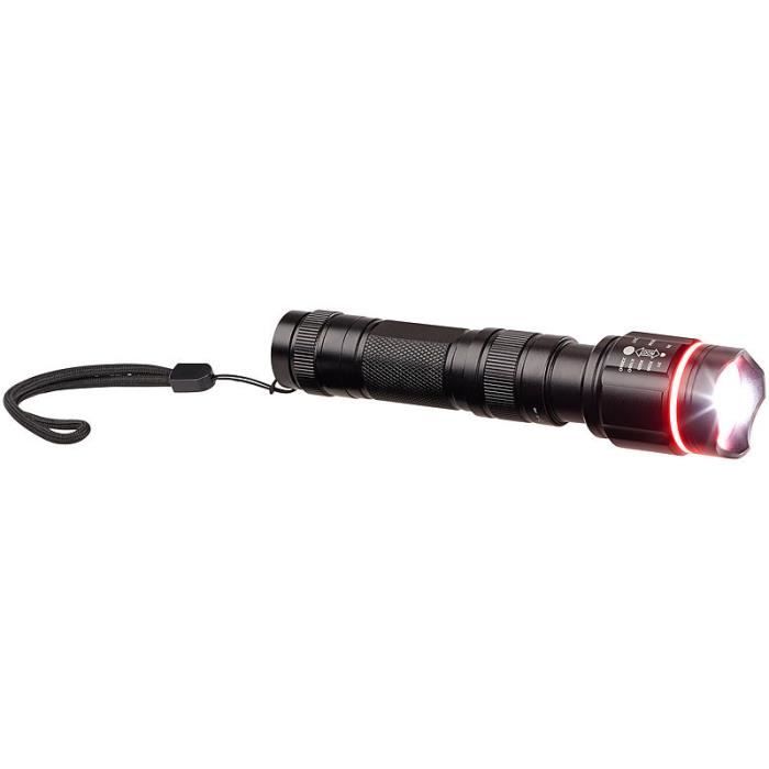 Lampe de poche - Kryolights - TRC-781 - LED Cree 10 W - 780 lm - Étanche IP65