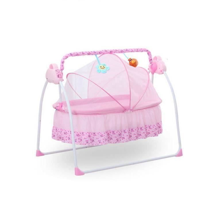 Balancoire Bebe Electrique Balancelle Lit Automatique Moustiquaire Trois Modes Pour Bebe 0 A 18 Mois Rose Cdiscount Puericulture Eveil Bebe Balancoire Bebe Electrique Balancelle Lit Automatique Moustiquaire Trois Modes Pour Bebe 0 A 18 Mois Rose Cdiscount Puericulture Eveil Bebe