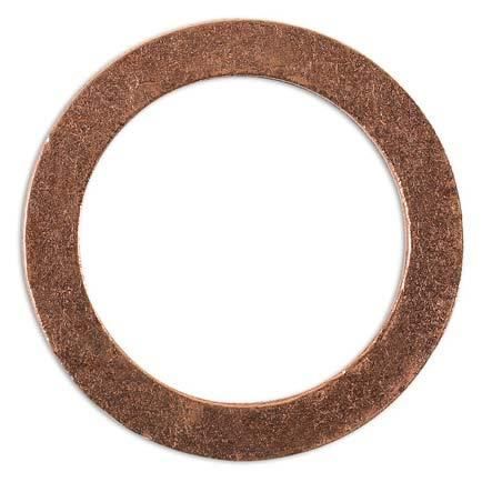 Joint De Bouchon De Vidange En Cuivre 16x22x2 Mm - Compatible Nombreuses Marques (Audi, BMW, Peugeot, Renault, Etc.) - Référence 11137546275, 6001543169, Etc. - 9