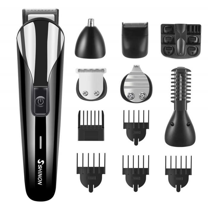 Tondeuse Cheveux Tondeuse Barbe Rasage Tondeuse Nez Oreilles