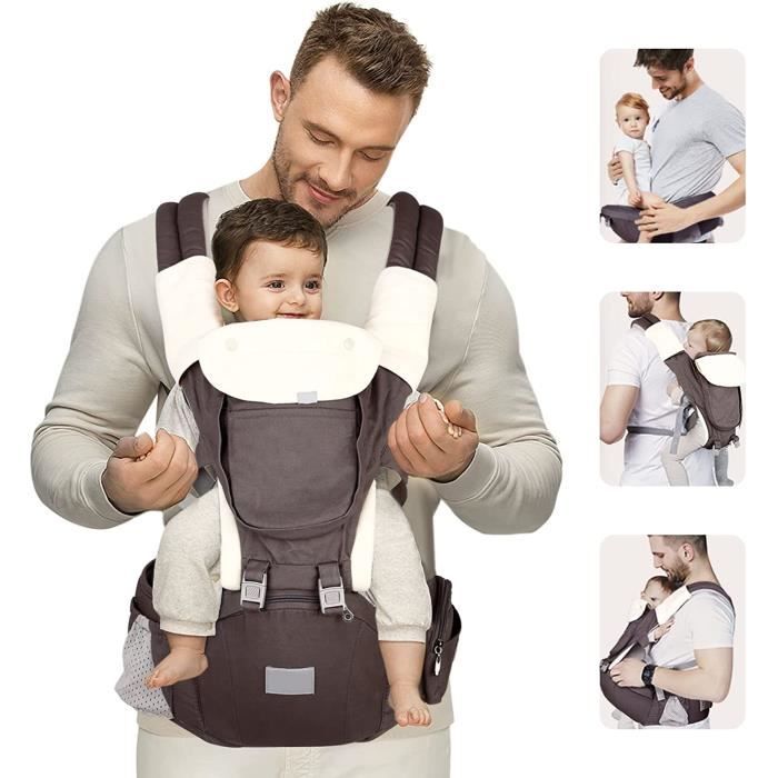 Porte-bébé multifonction léger et respirant, porte-bébé réglable, sac de  transport ergonomique pour nouveau-né dès la naissanc[199] - Cdiscount  Puériculture & Eveil bébé