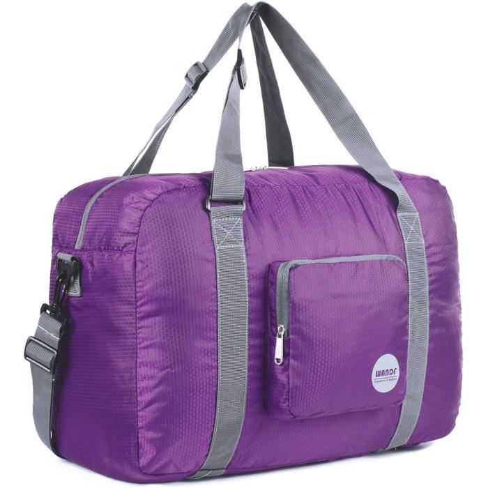 sport vacances Sac de sport pour voyage WANDF Sac de voyage l/éger et pliable weekend. gym