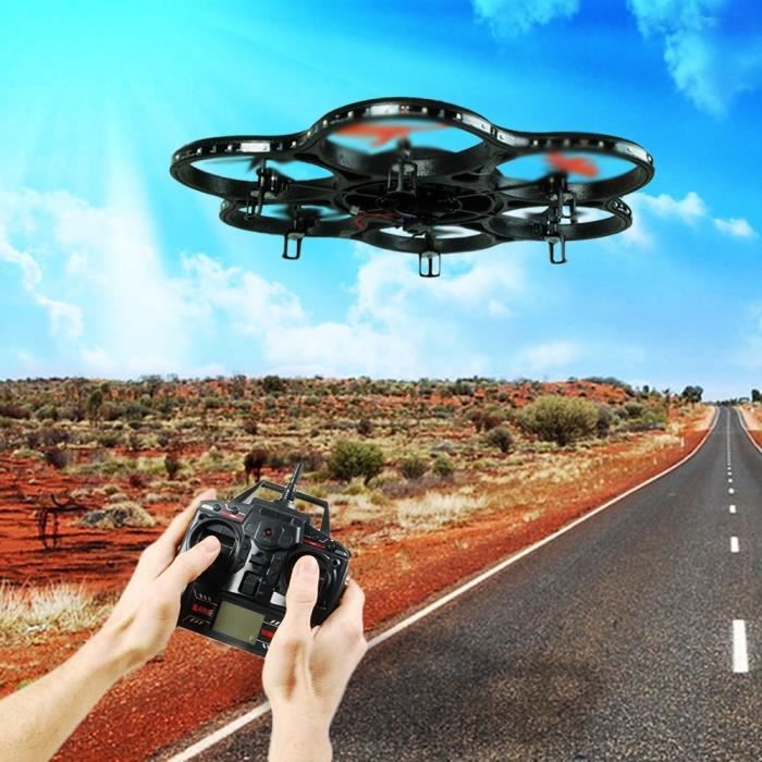 Drone - Haobo Toys - 108-V Explorer - Caméra HD 2 méga pixels - Portée 50 m - Autonomie 15 min