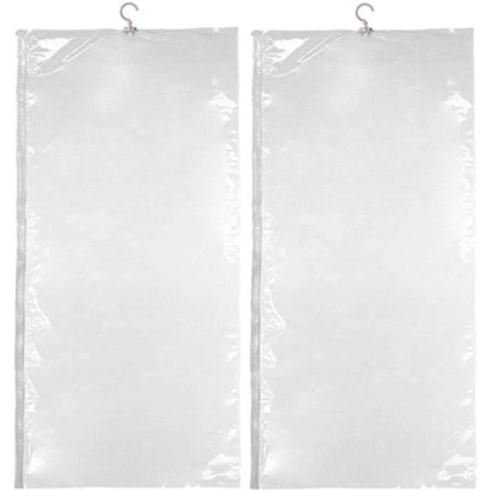 Housse de Rangement sous Vide Aspirateur Sac sous Vide Vetement Sacs de