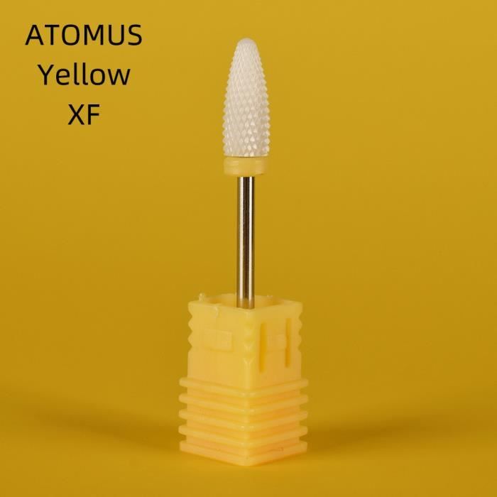 Kit Manucure Pédicure électrique Avec 6 Embouts - Ponceuse à Ongles Blanche, Neuve