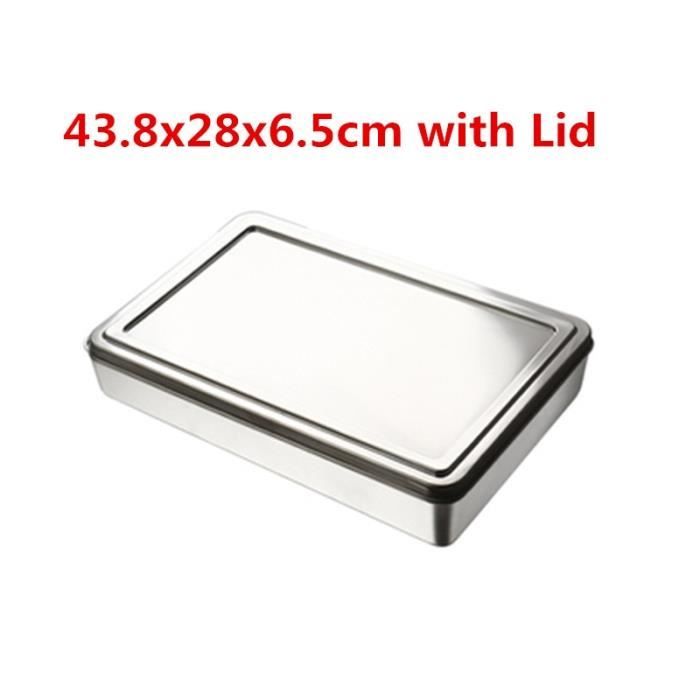 Lot 4 Assiettes Inox 30 Cm – Plats De Service Ronds Camping & Cuisine – Acier Inoxydable Robuste