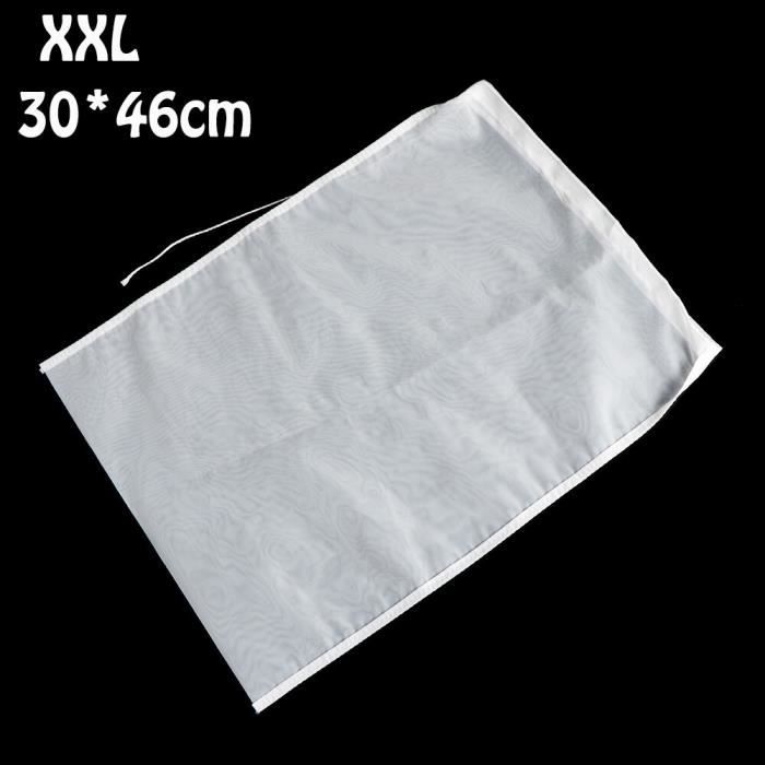 Lot De 6 Passoires Fines En Nylon Avec Crochets - Mailles 80, 100, 120, 200, 300, 400 - Pour Filtrer Jus, Lait, Vin, Café, Huile - Idéal Cuisine Et Bar